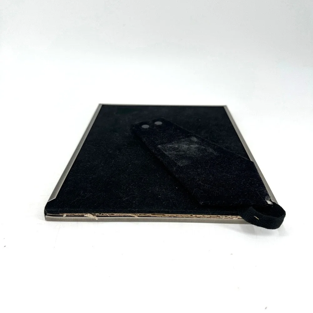 Metal Swirl Art Nouveau Inspired Tabletop Picture‎ Frame 5x7 Photo Silver Tone